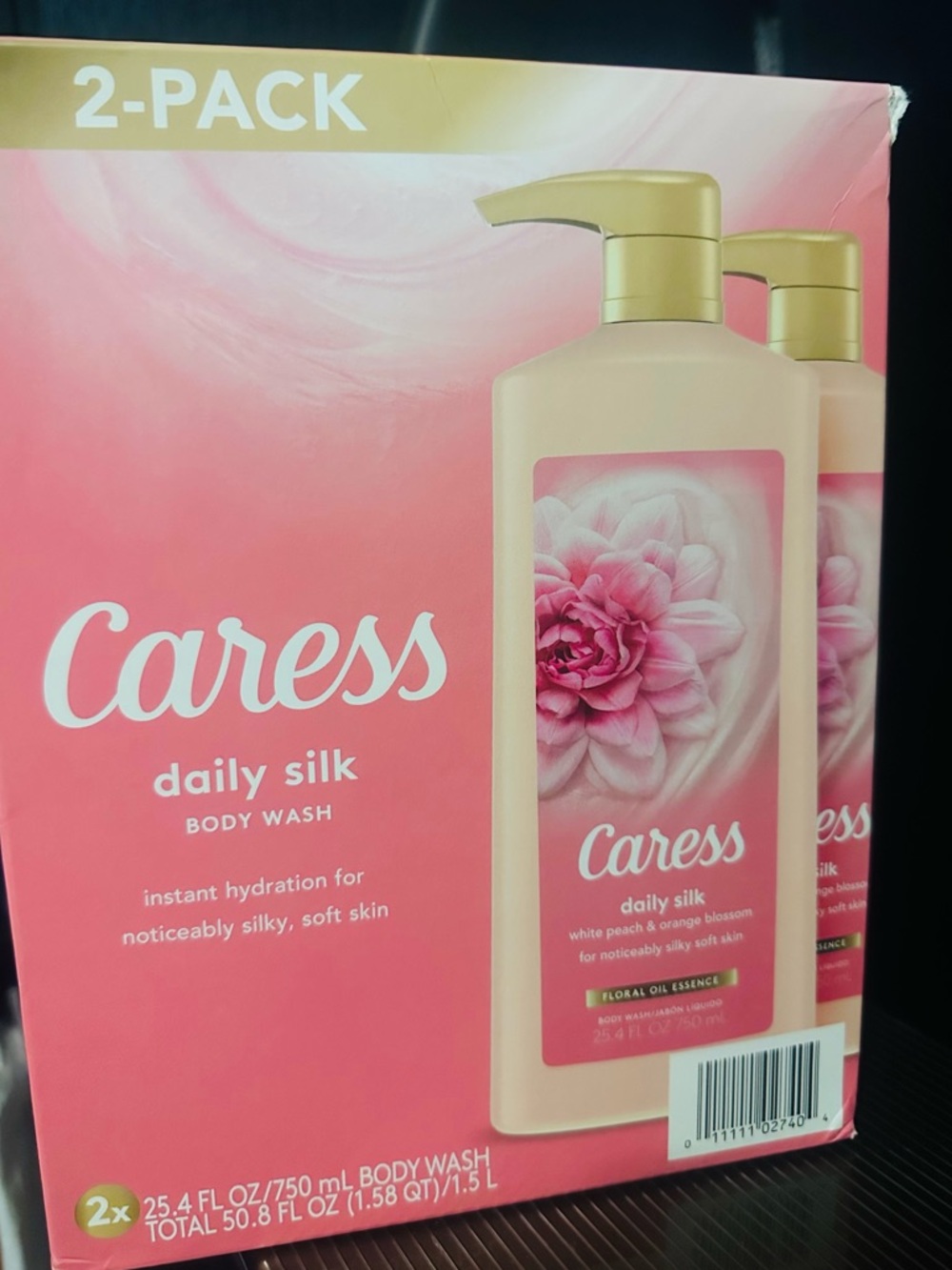 Caress✨💛🩷Daily Silk Body Wash - Pink